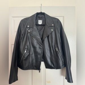 LIKE NEW GAP Faux Leather Jacket